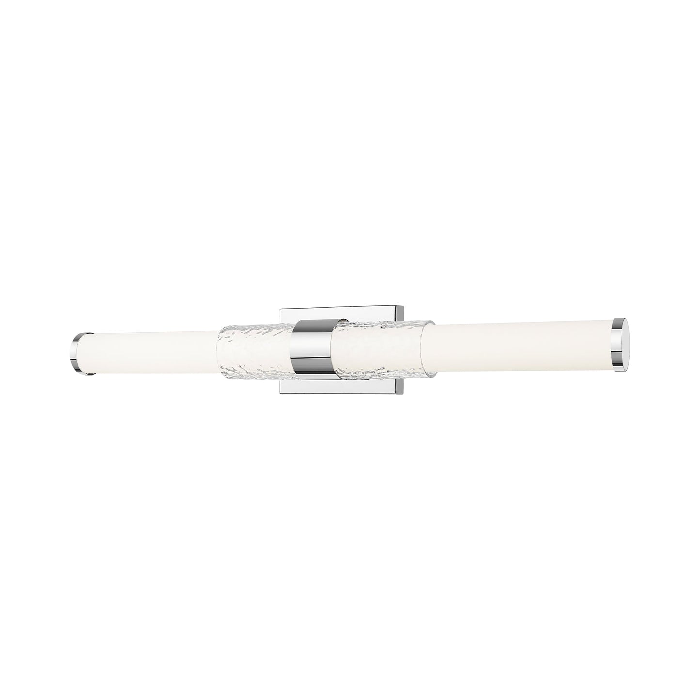Egon LED Bath Wall Light in Chrome (32-Inch).