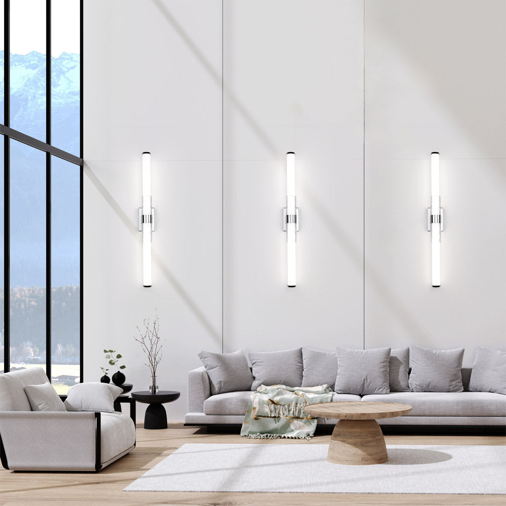 Egon LED Bath Wall Light in living room.
