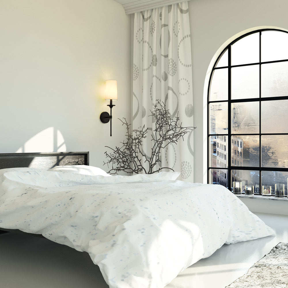 Emily Wall Light in bedroom.