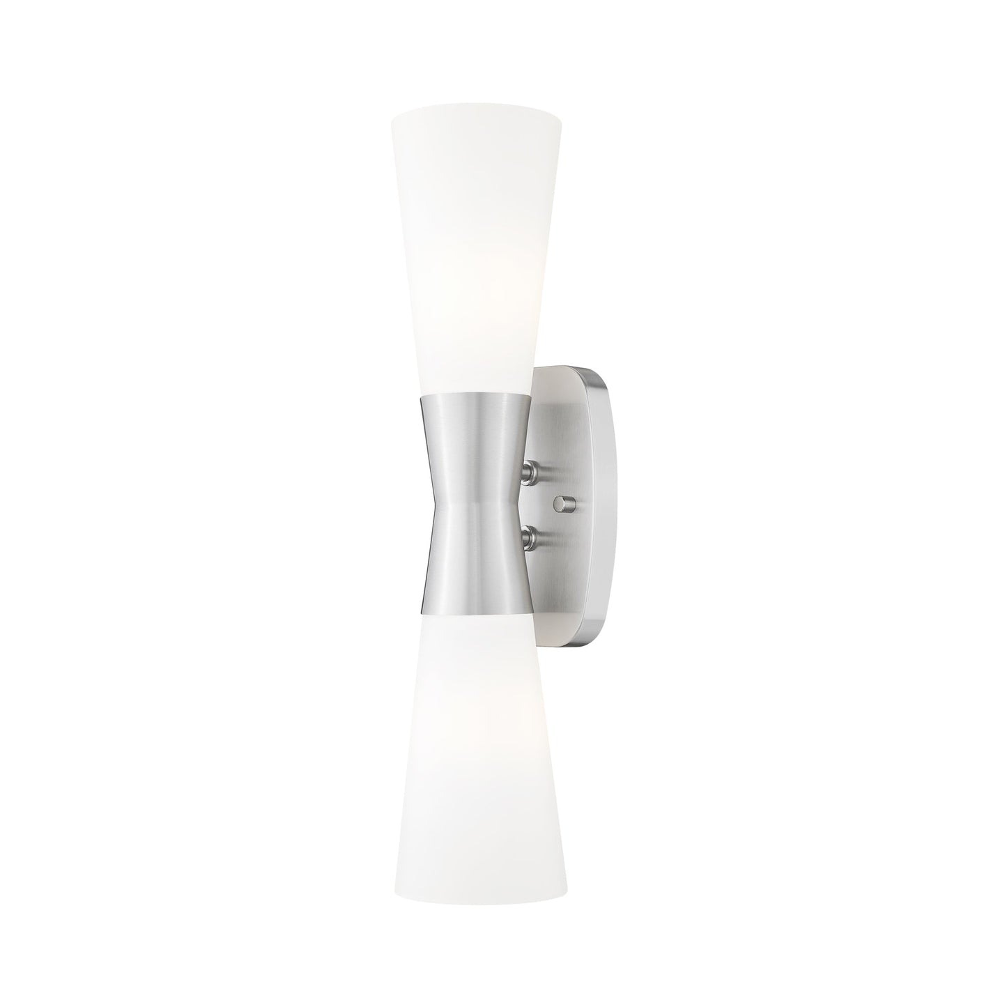 Emrys Wall Light in Brushed Nickel (18-Inch).