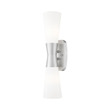 Emrys Wall Light in Brushed Nickel (18-Inch).