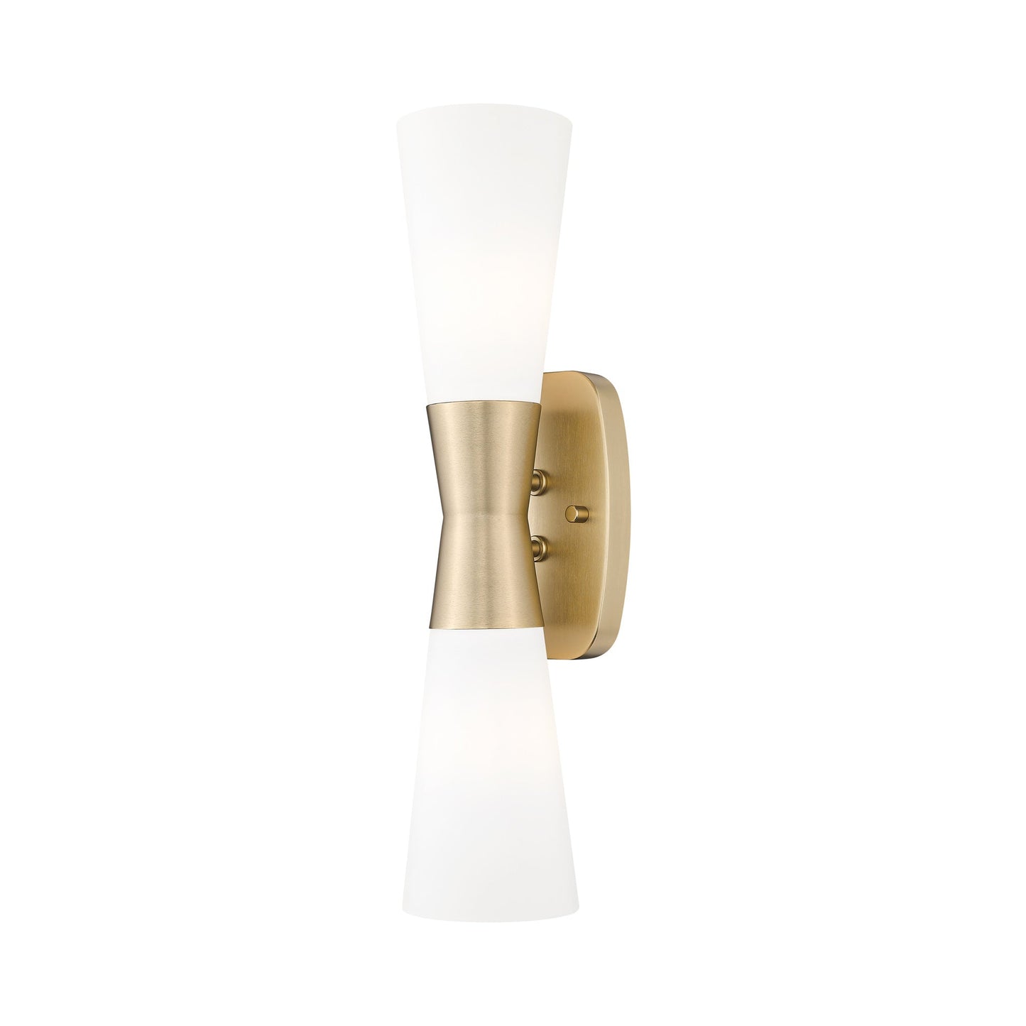 Emrys Wall Light in Modern Gold (18-Inch).