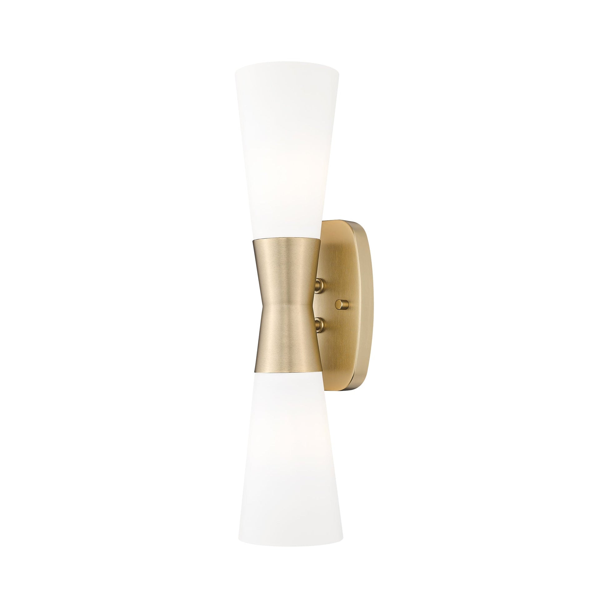 Emrys Wall Light in Modern Gold (18-Inch).