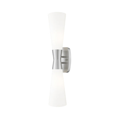 Emrys Wall Light in Brushed Nickel (24-Inch).