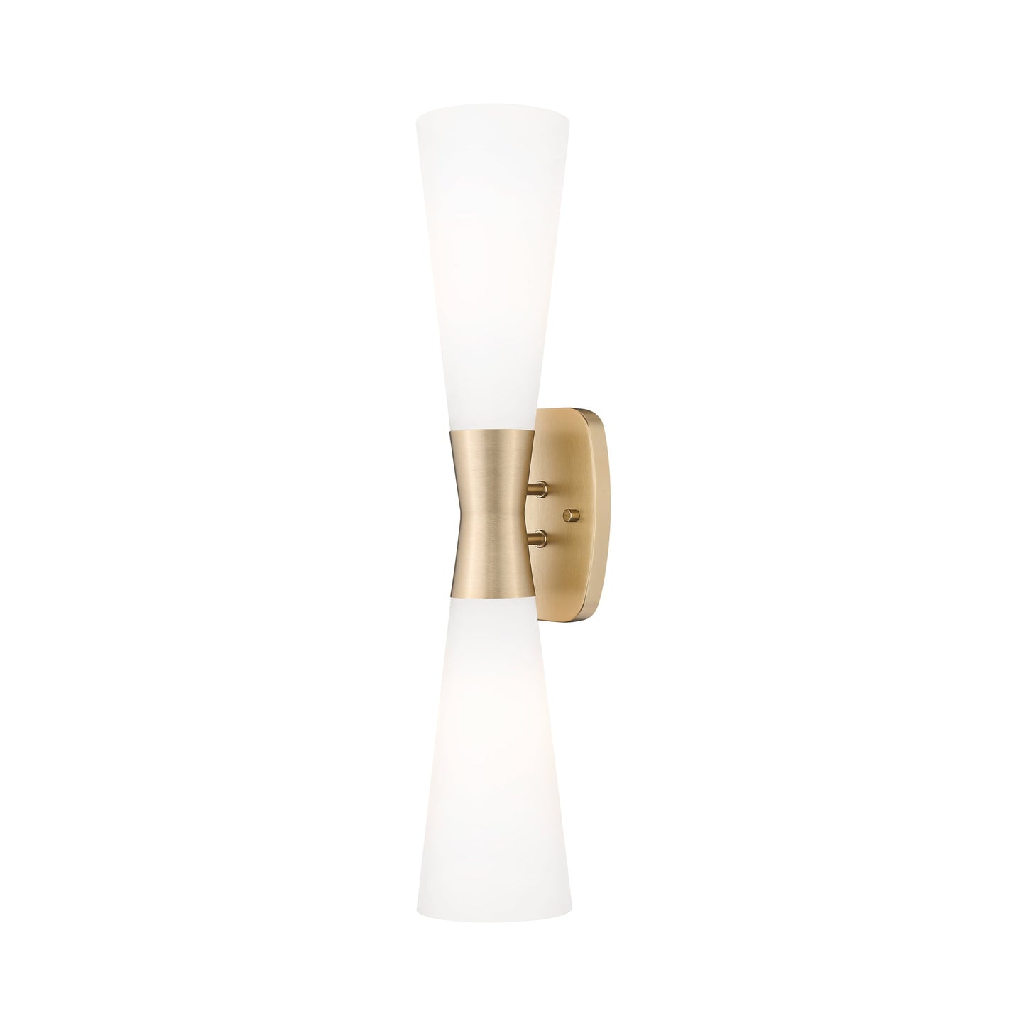 Emrys Wall Light in Modern Gold (24-Inch).