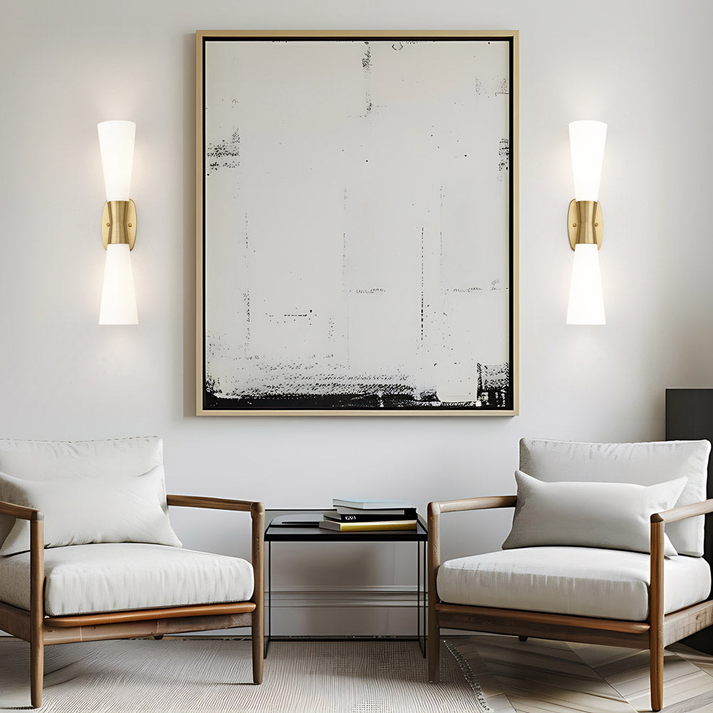 Emrys Wall Light in living room.