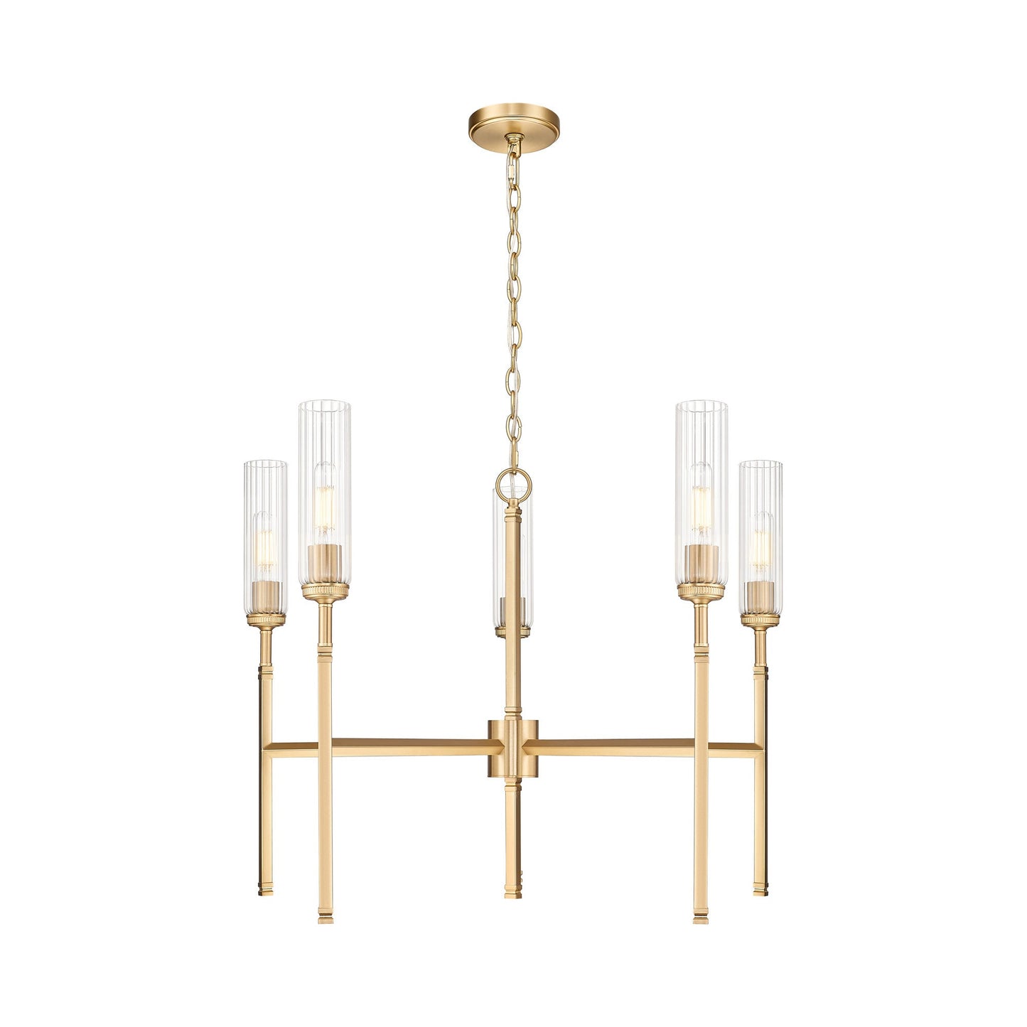 Esme Chandelier in Modern Gold (5-Light).