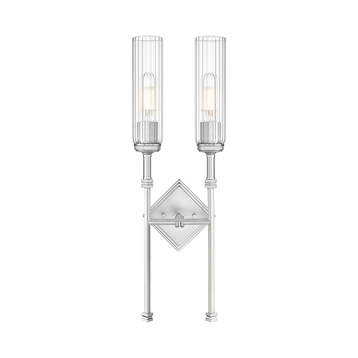 Esme Wall Light in Brushed Nickel (2-Light).