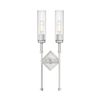 Esme Wall Light in Brushed Nickel (2-Light).