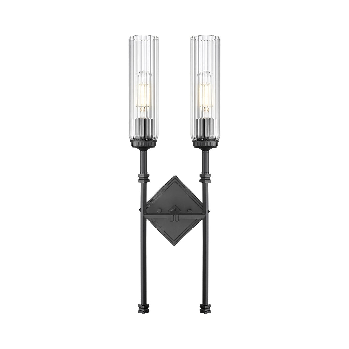 Esme Wall Light in Matte Black (2-Light).