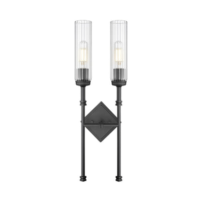Esme Wall Light in Matte Black (2-Light).