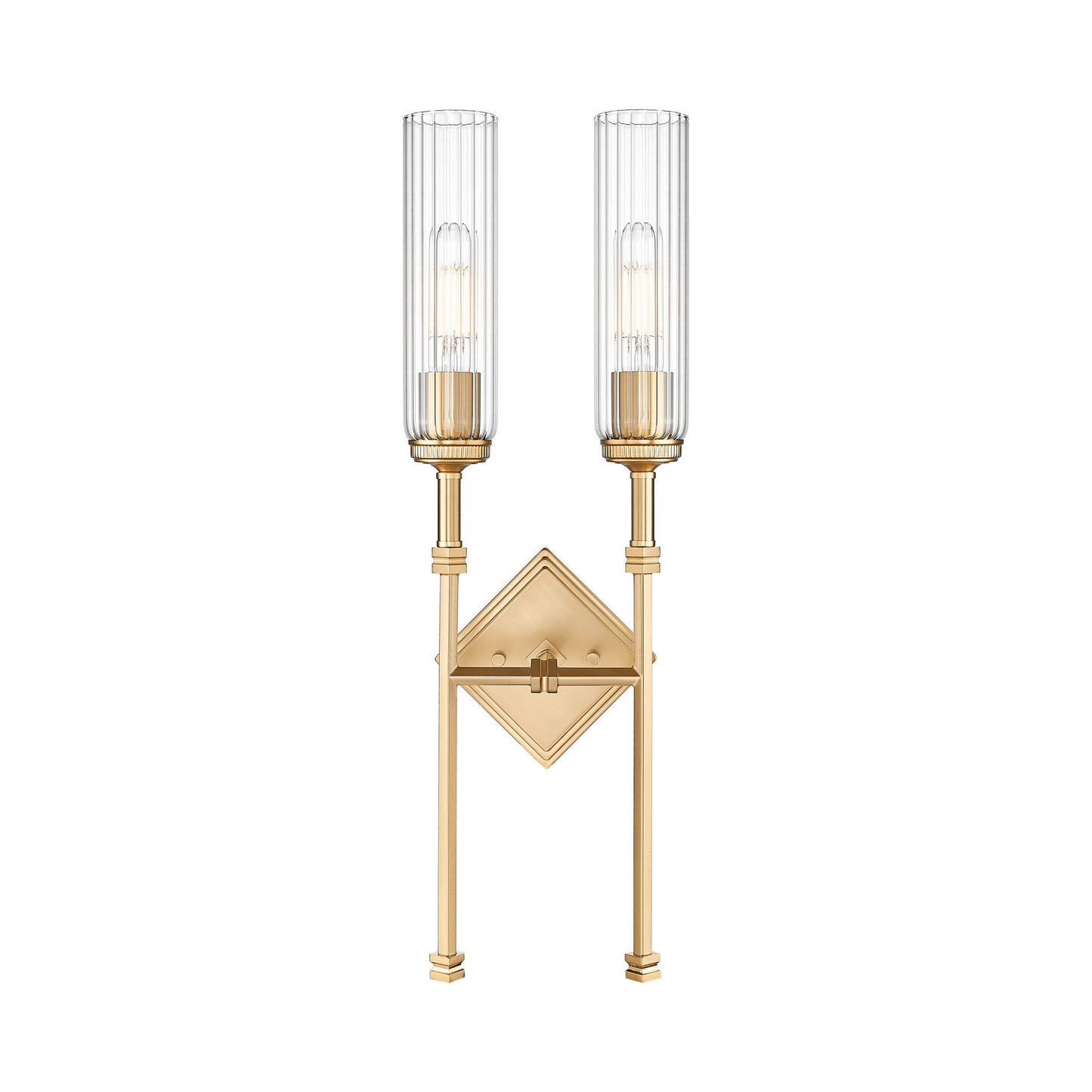 Esme Wall Light in Modern Gold (2-Light).