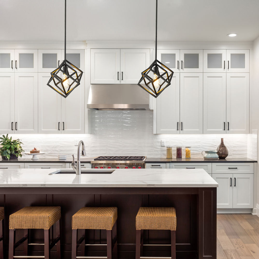 Euclid Pendant Light in kitchen.
