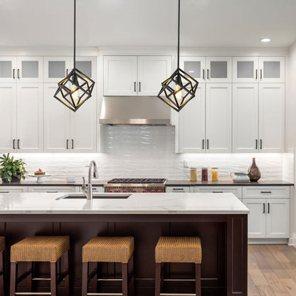 Euclid Pendant Light in kitchen.