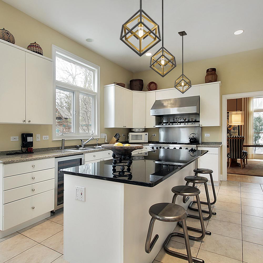 Euclid Pendant Light in kitchen.