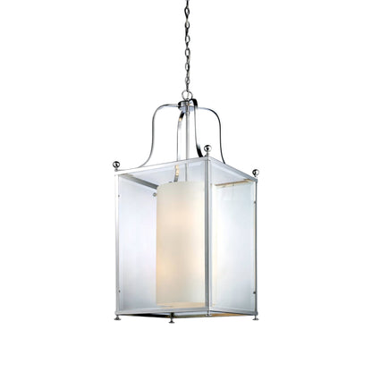 Fairview Pendant Light in Chrome (18.5-Inch).