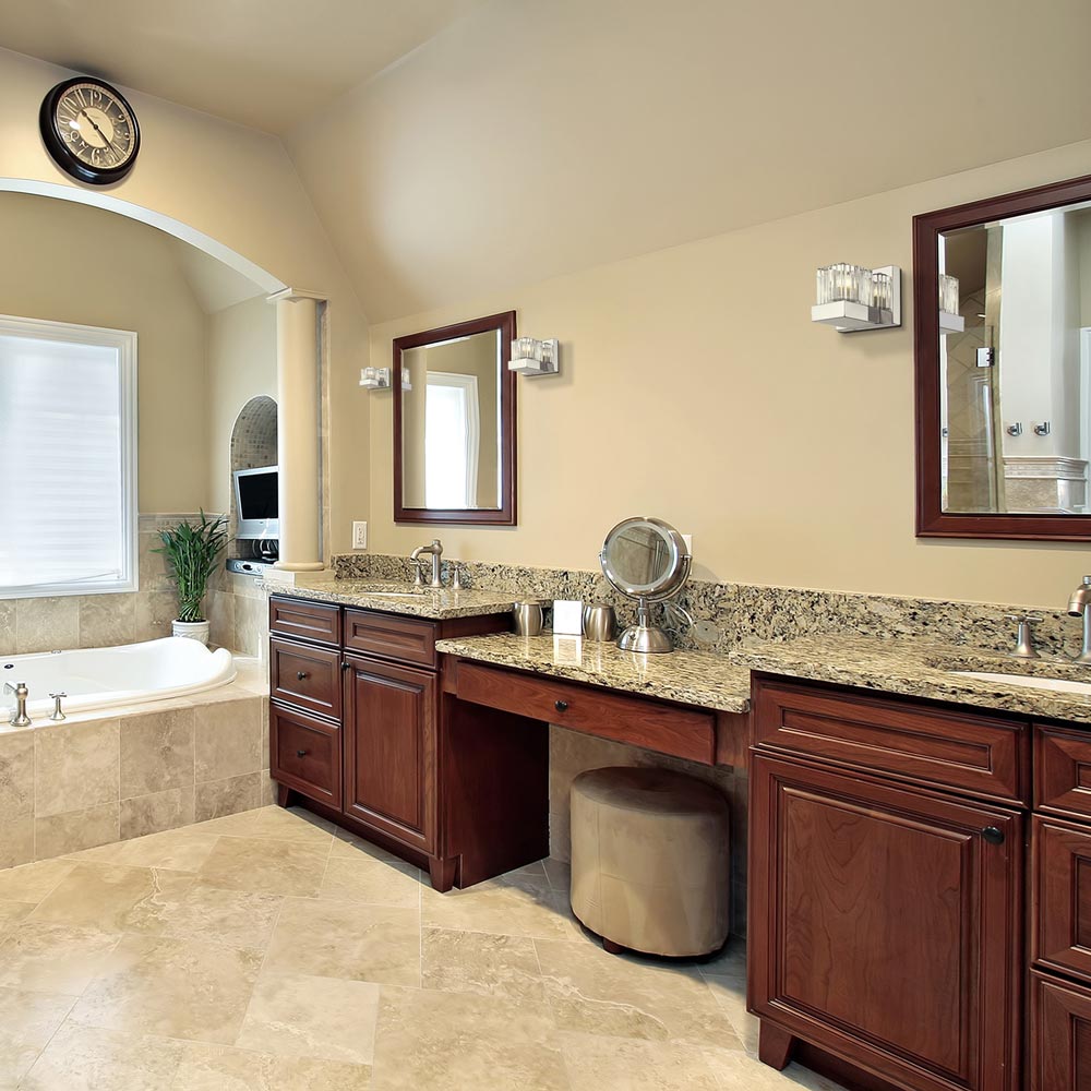 Fallon Bath Wall Light in bathroom.