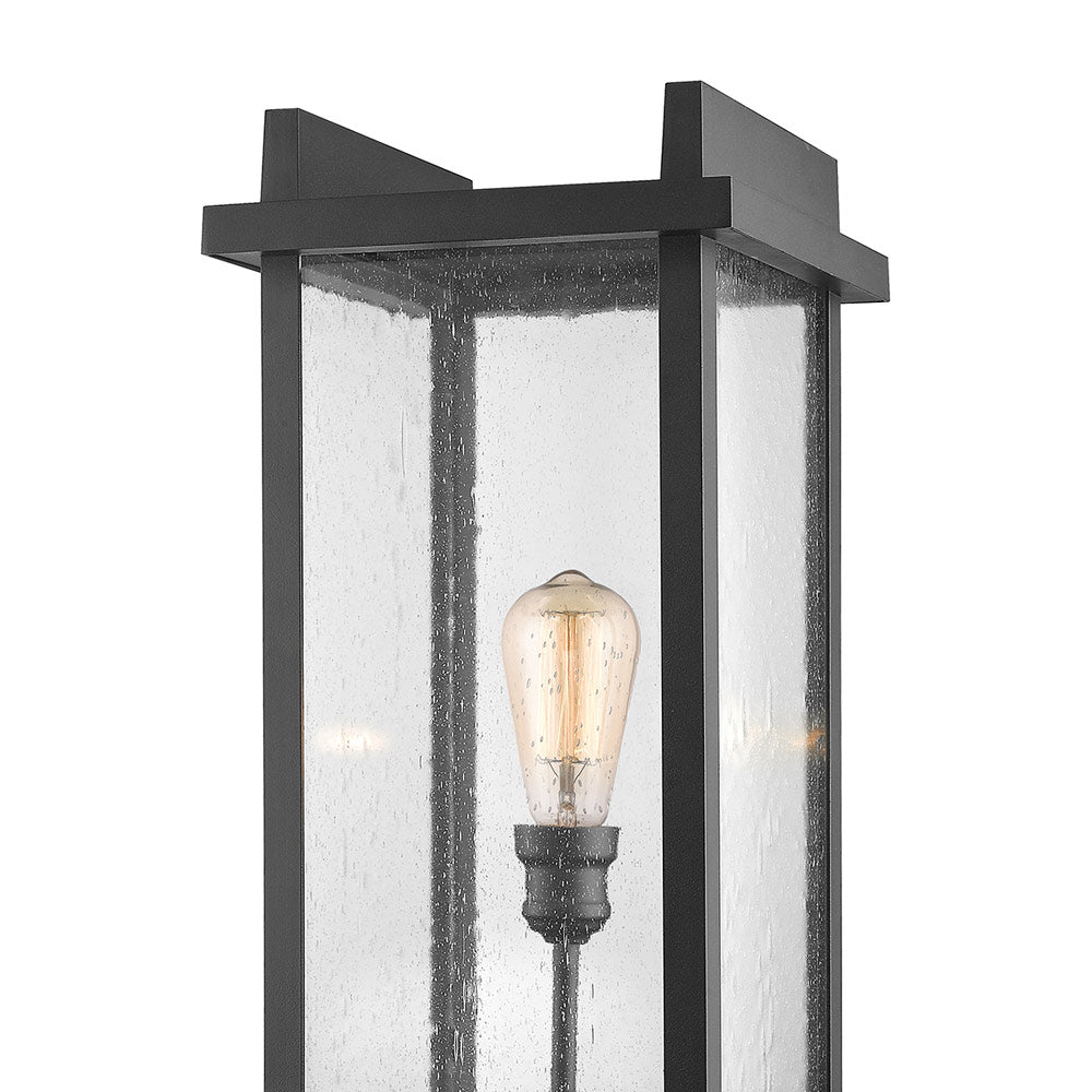 Fallow Outdoor Pier Mount Light in Detail.