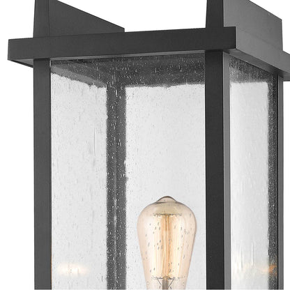 Fallow Outdoor Post Light in Detail.