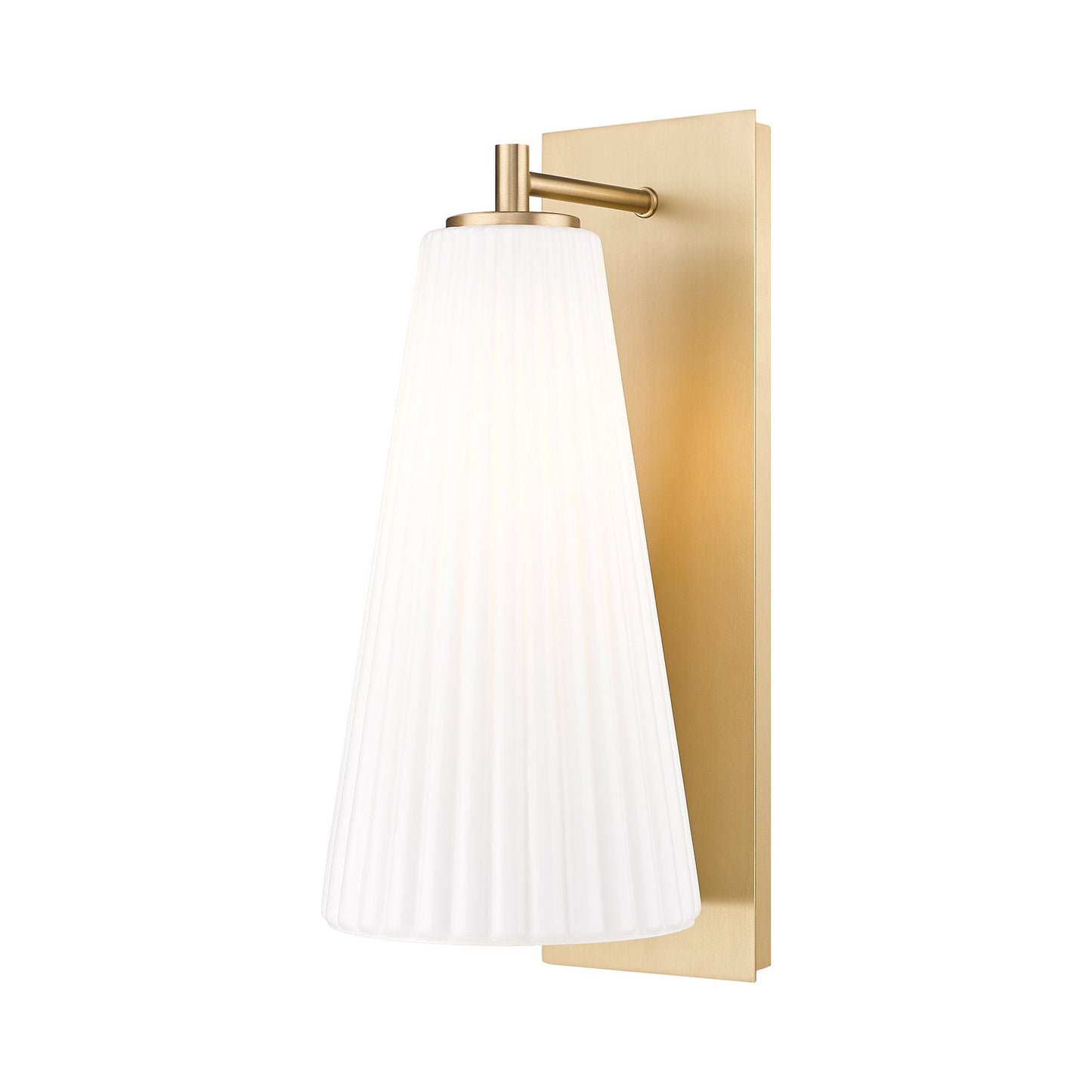 Farrell Bath Vanity Light in Modern Gold (16.5-Inch).