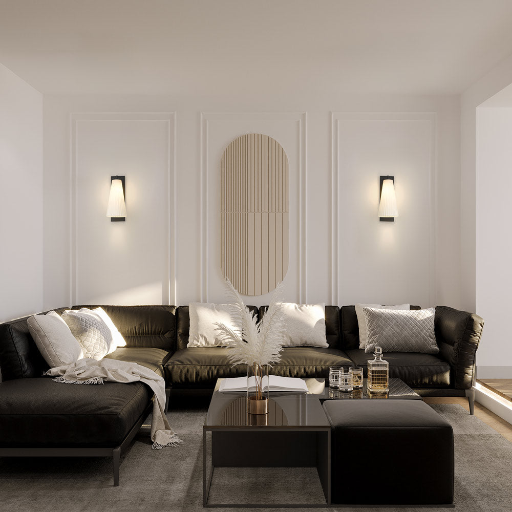 Farrell Bath Vanity Light in living room.