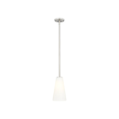 Farrell Pendant Light in Brushed Nickel (Rod Included/11-Inch).
