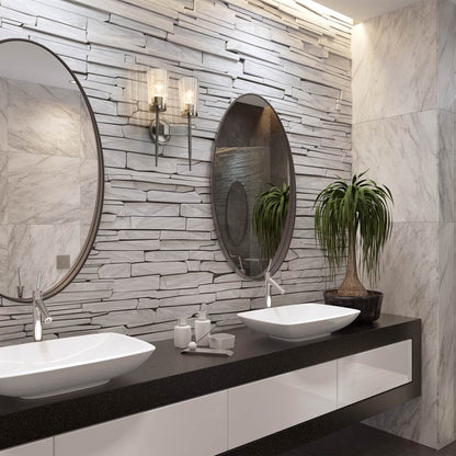 Flair Wall Light in bath room.