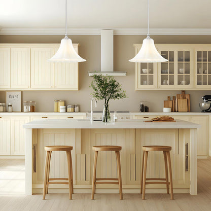 Fleur Pendant Light in kitchen.