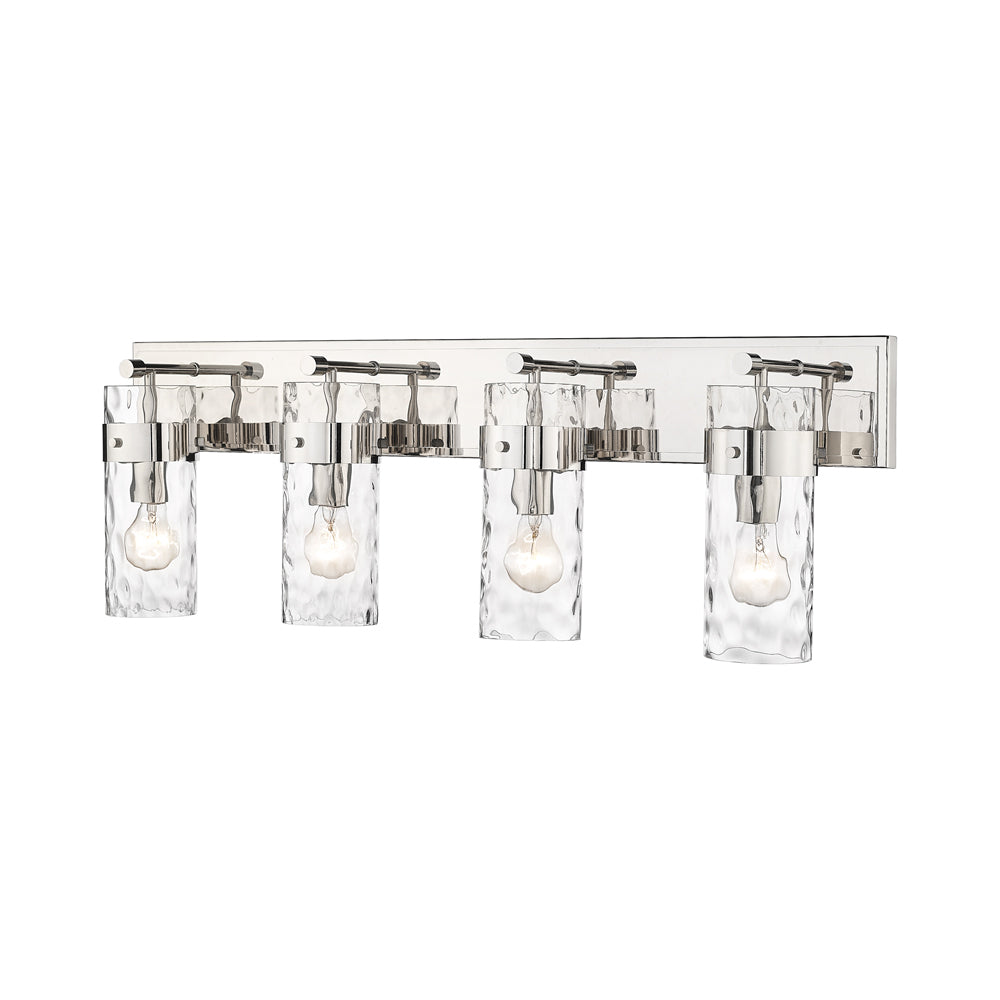 Fontaine Bath Vanity Light in Polished Nickel (4-Light).