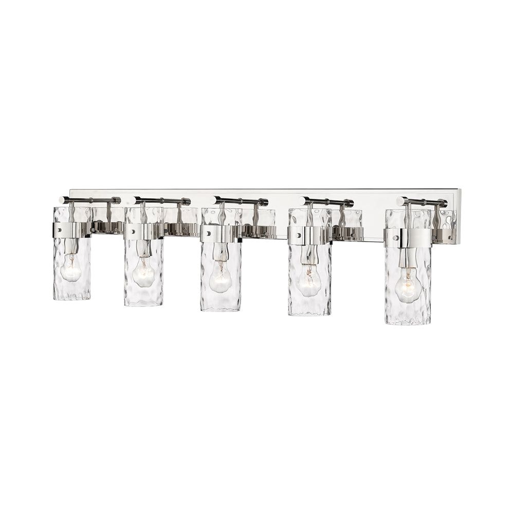 Fontaine Bath Vanity Light in Polished Nickel (5-Light).