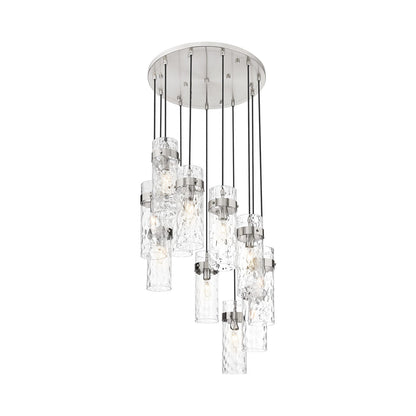 Fontaine Chandelier in Brushed Nickel (11-Light).