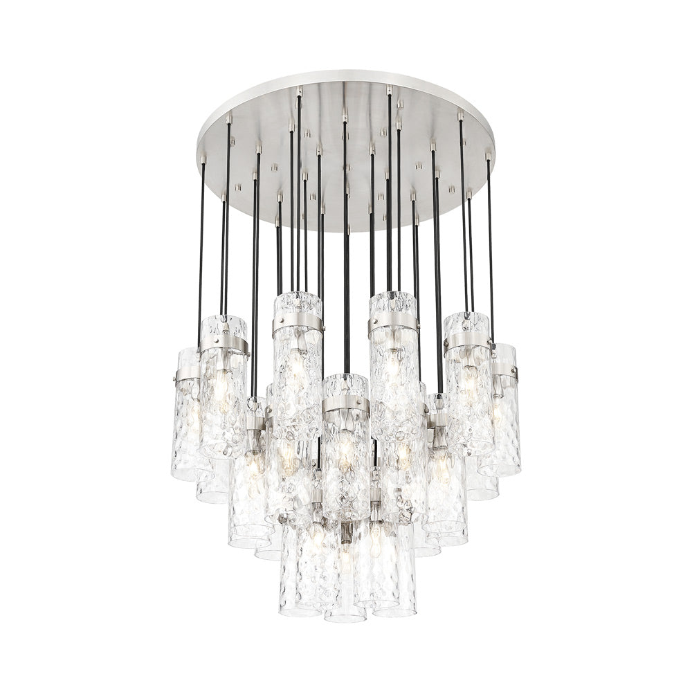 Fontaine Chandelier in Brushed Nickel (27-Light).