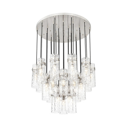Fontaine Chandelier in Brushed Nickel (27-Light).