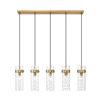 Fontaine Linear Chandelier.