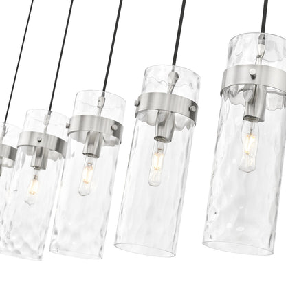 Fontaine Linear Chandelier in Detail.