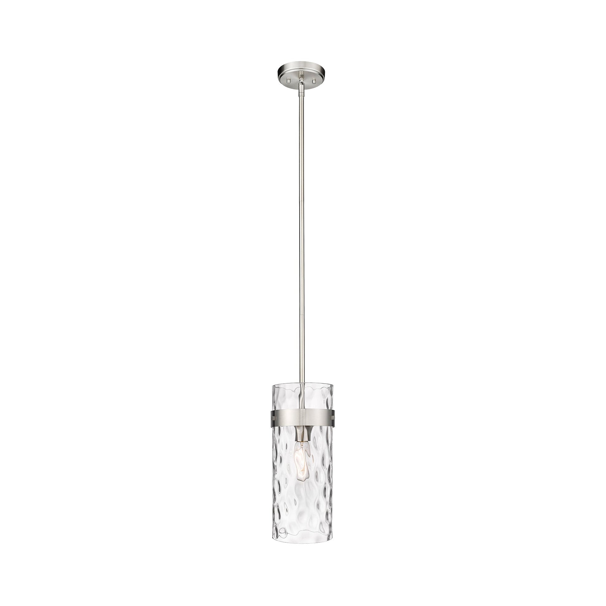 Fontaine Pendant Light in Brushed Nickel (6.5-Inch).