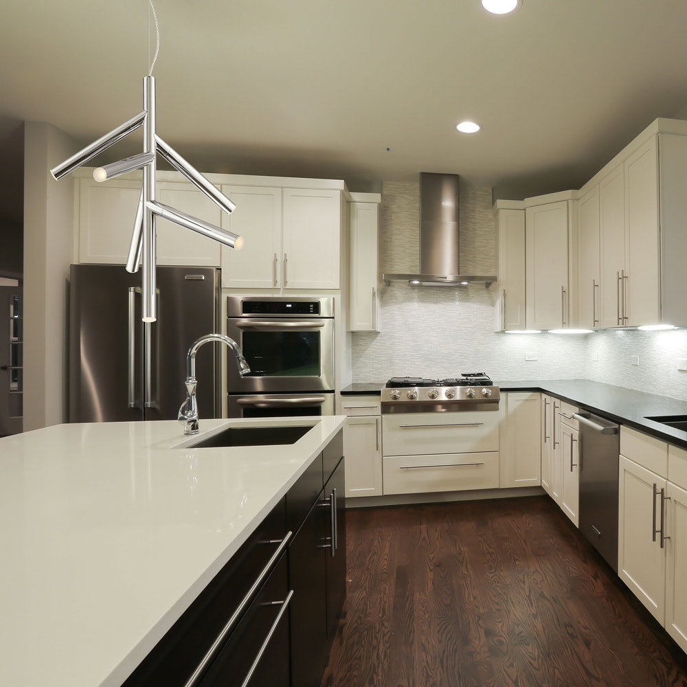 Forest 917 LED Pendant Light in kitchen.