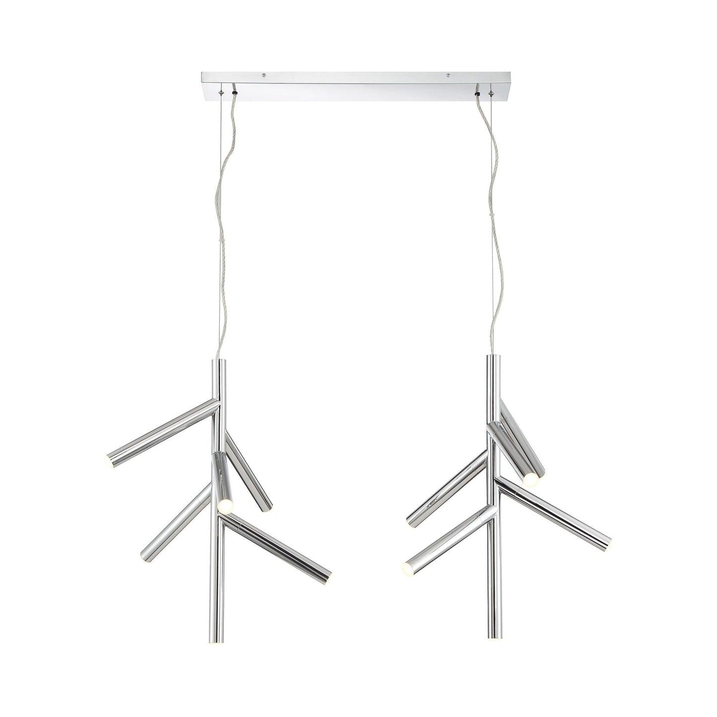 Forest 917 Linear LED Chandelier in Detail.