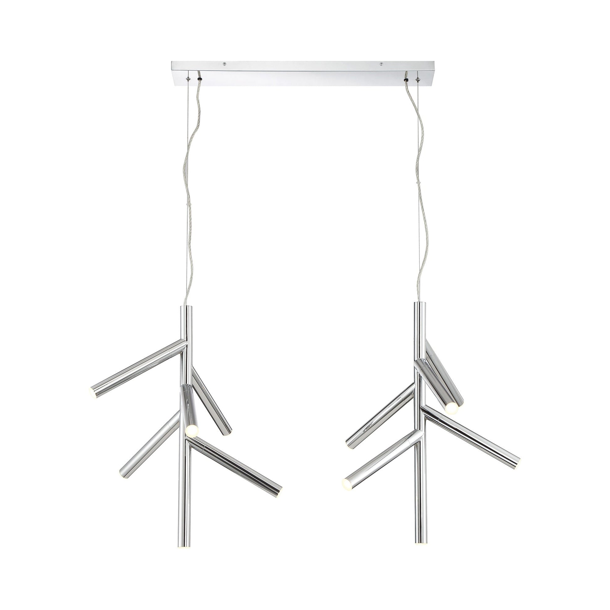 Forest 917 Linear LED Chandelier in Detail.