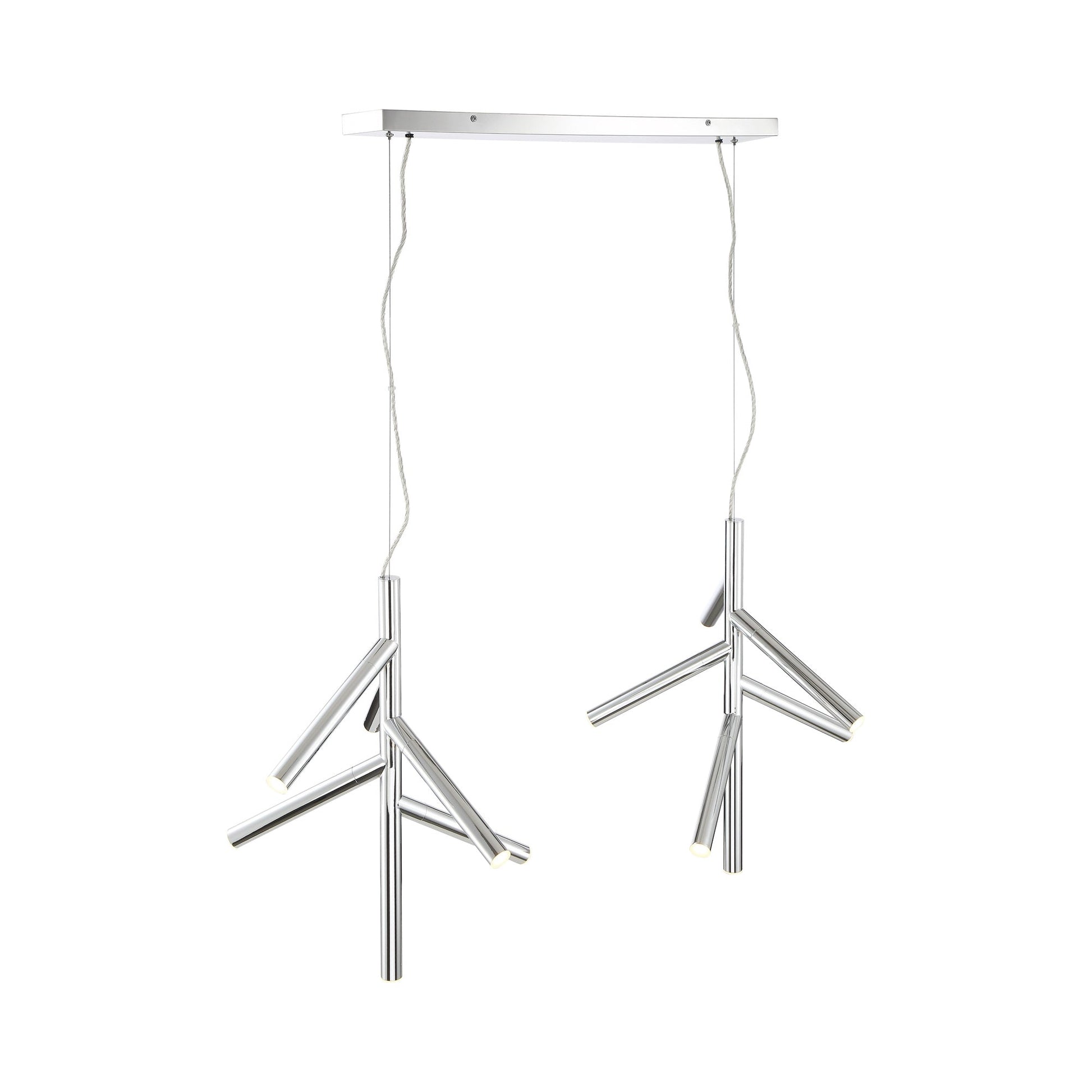 Forest 917 Linear LED Chandelier in Detail.