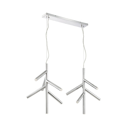 Forest 917 Linear LED Chandelier in Detail.