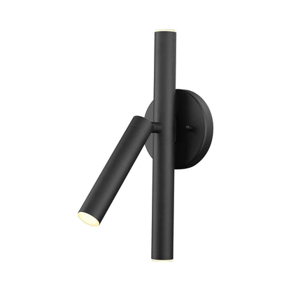 Forest LED Branch Wall Light in Matte Black.