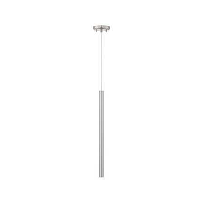 Forest LED Pendant Light in Brushed Nickel (24-Inch/118-Inch Cord Length).