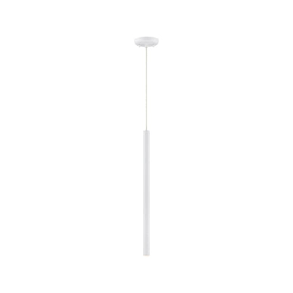 Forest LED Pendant Light in Matte White (24-Inch/118-Inch Cord Length).
