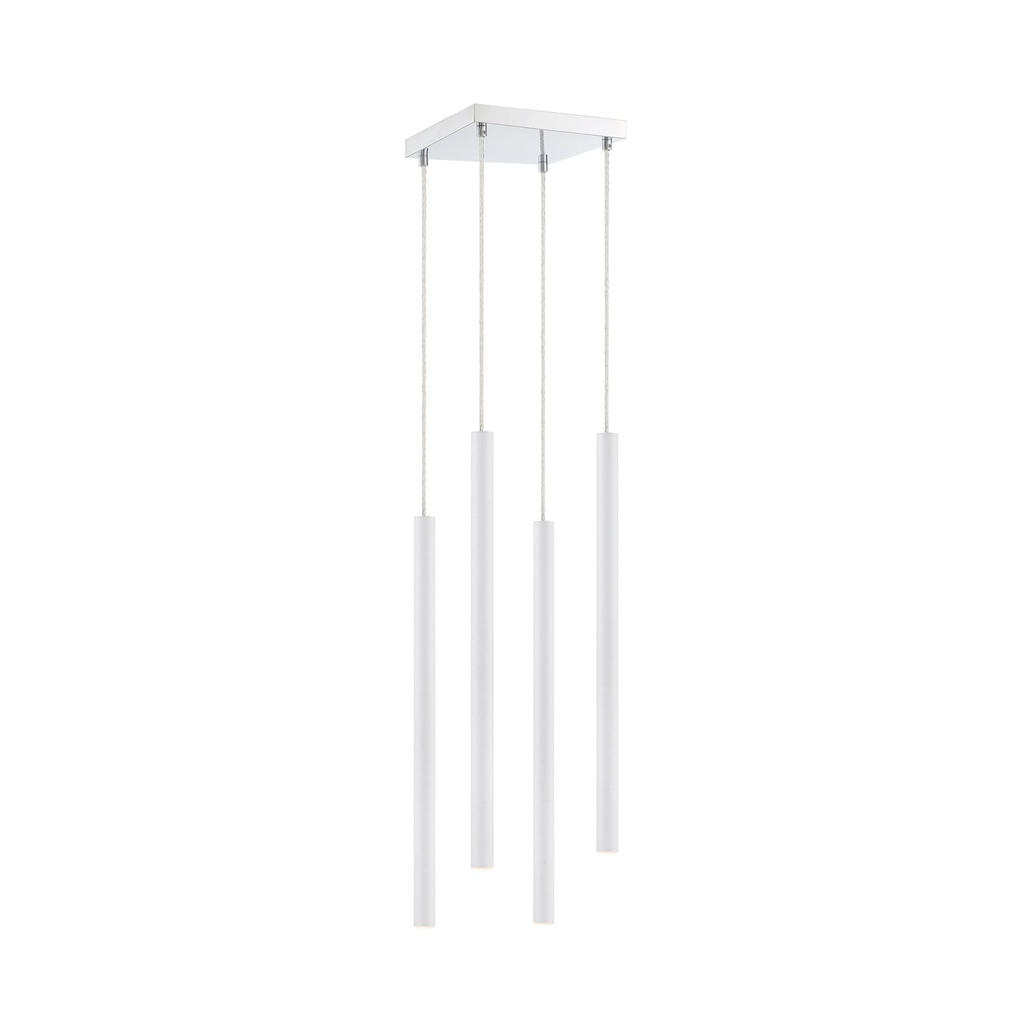 Forest LED Square Chandelier.