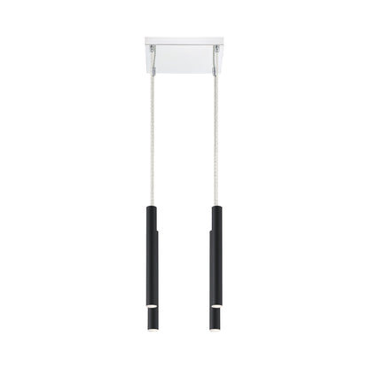 Forest LED Square Chandelier in Detail