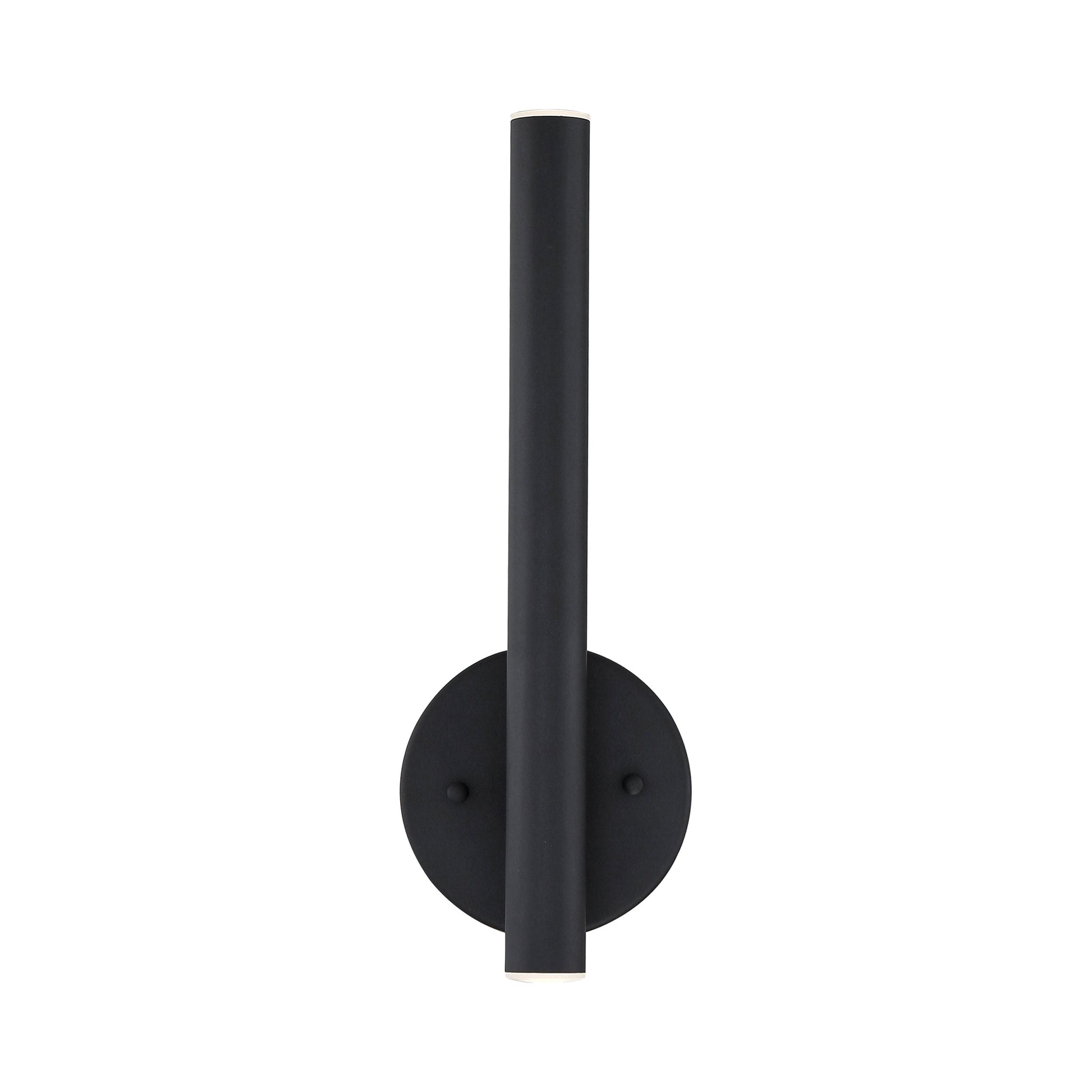 Forest LED Wall Light in Matte Black.