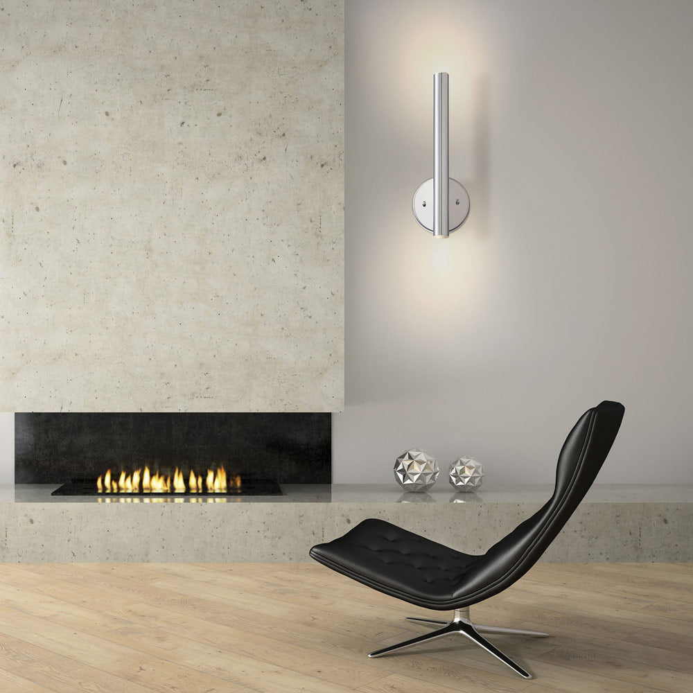 Forest LED Wall Light in living room.