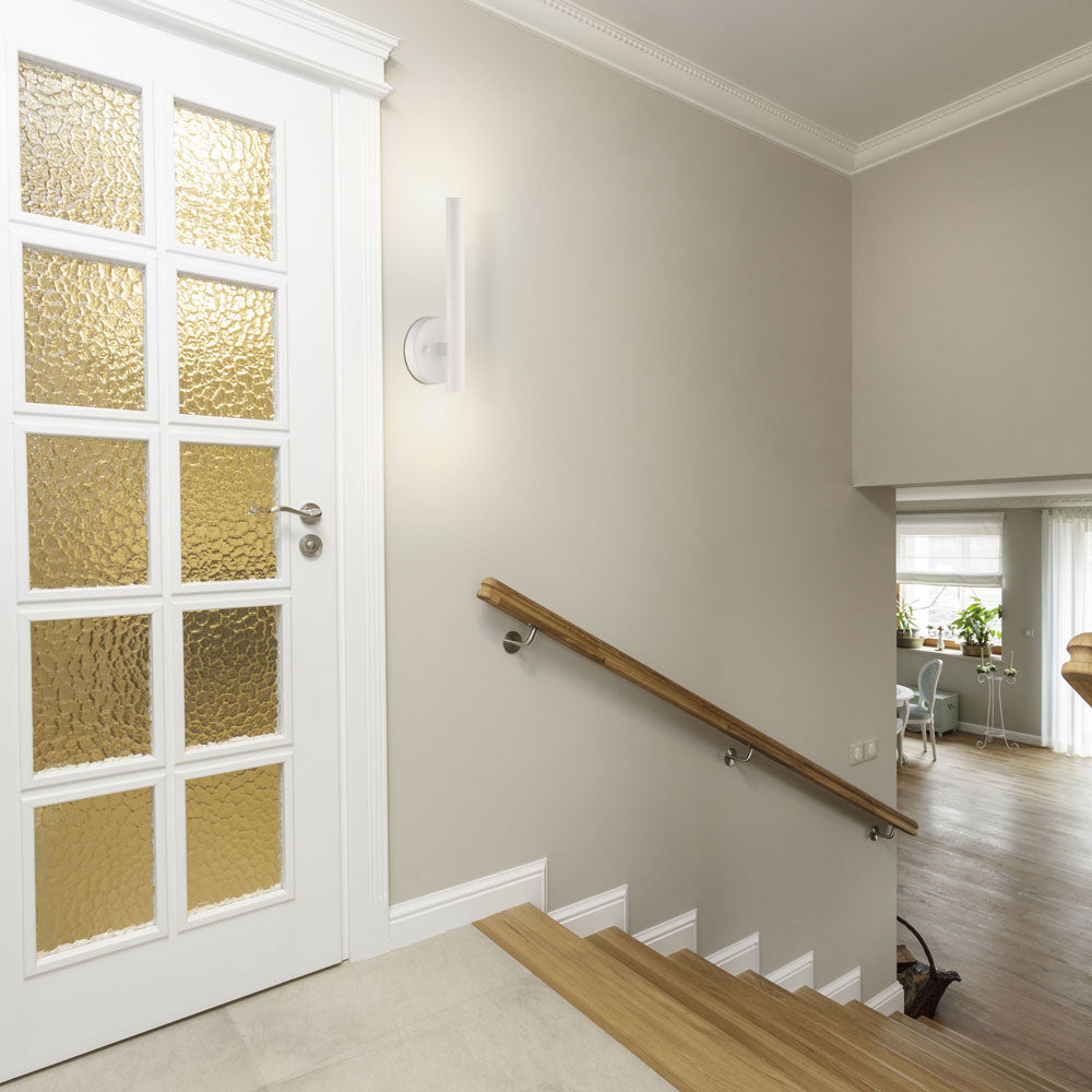 Forest LED Wall Light in staircase.