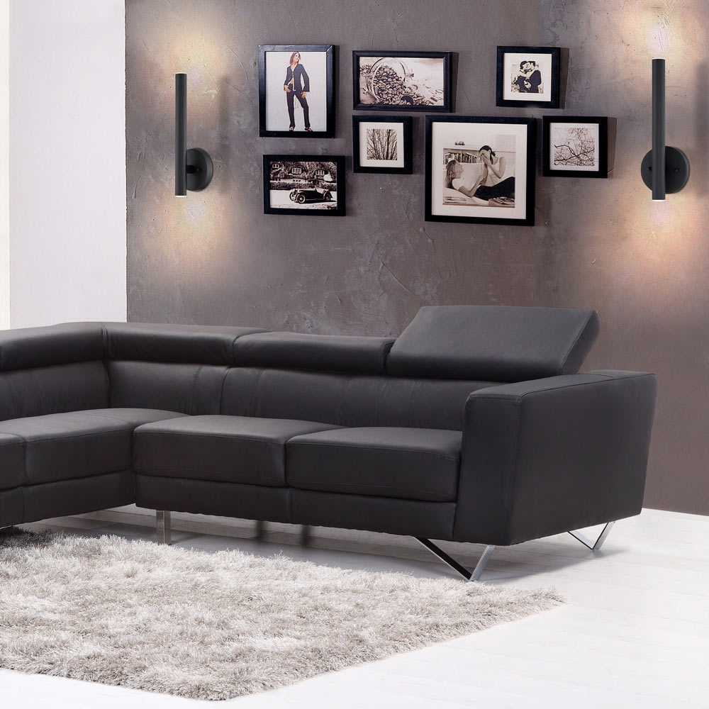 Forest LED Wall Light in living room.